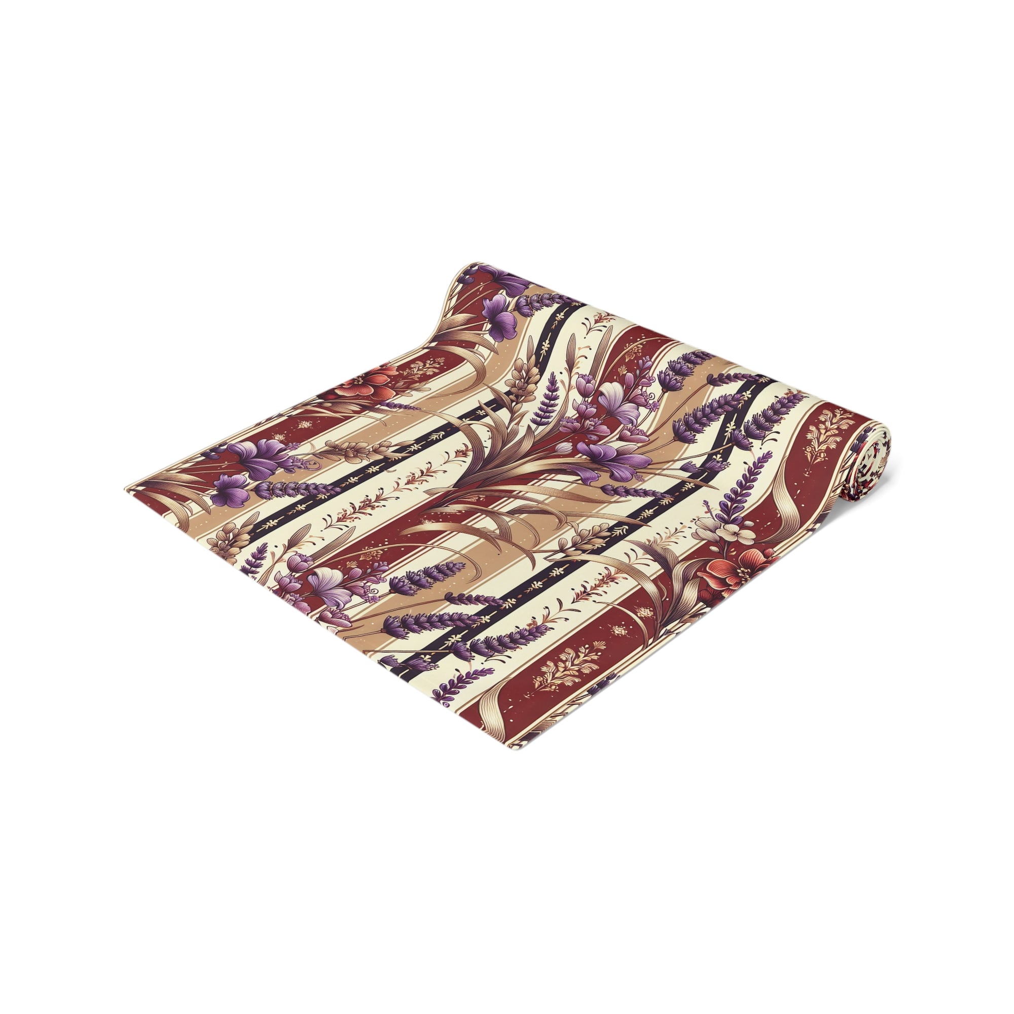 Elegant Floral Table Runner for Dining,