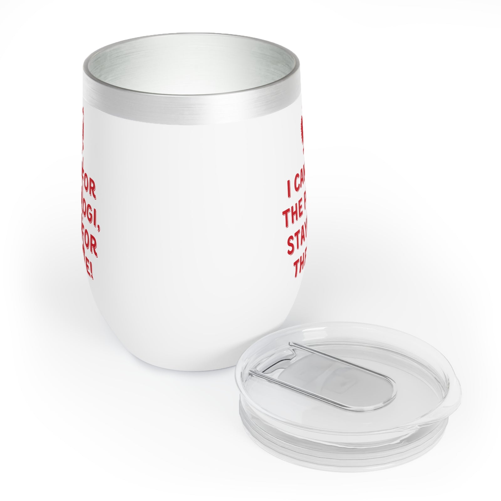 I Came For The Pierogi, Stayed For The Wine Tumbler