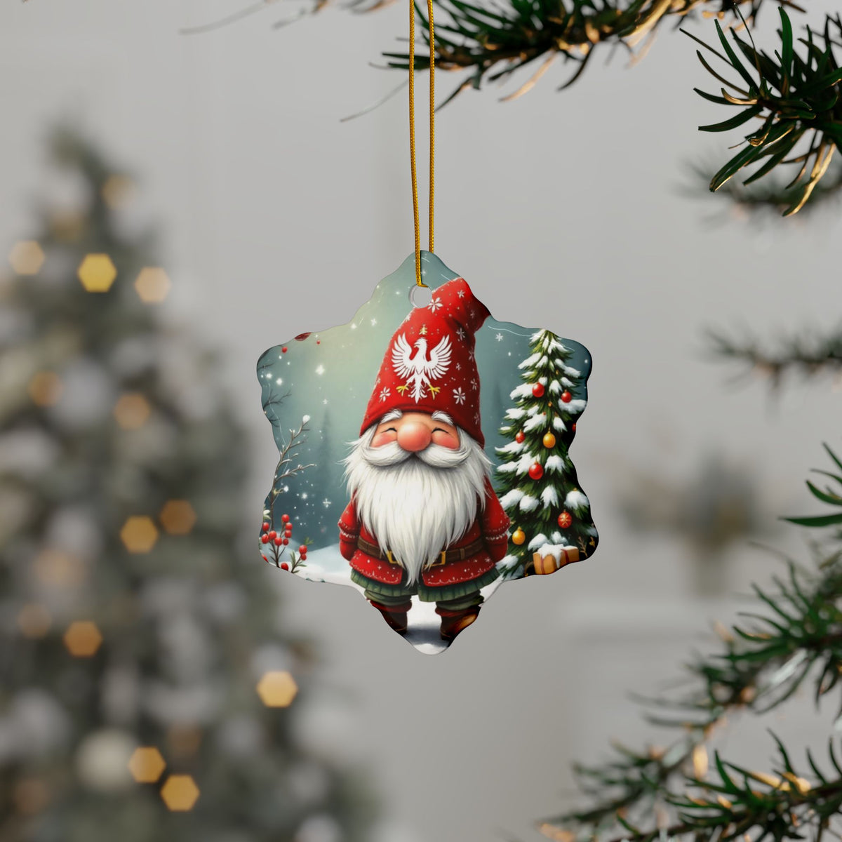 Polish Gnome Christmas Ornament
