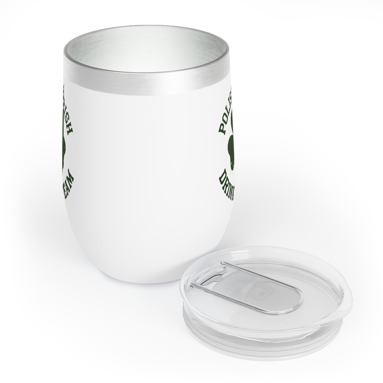 Polish Irish Drinking Team Wine Tumbler