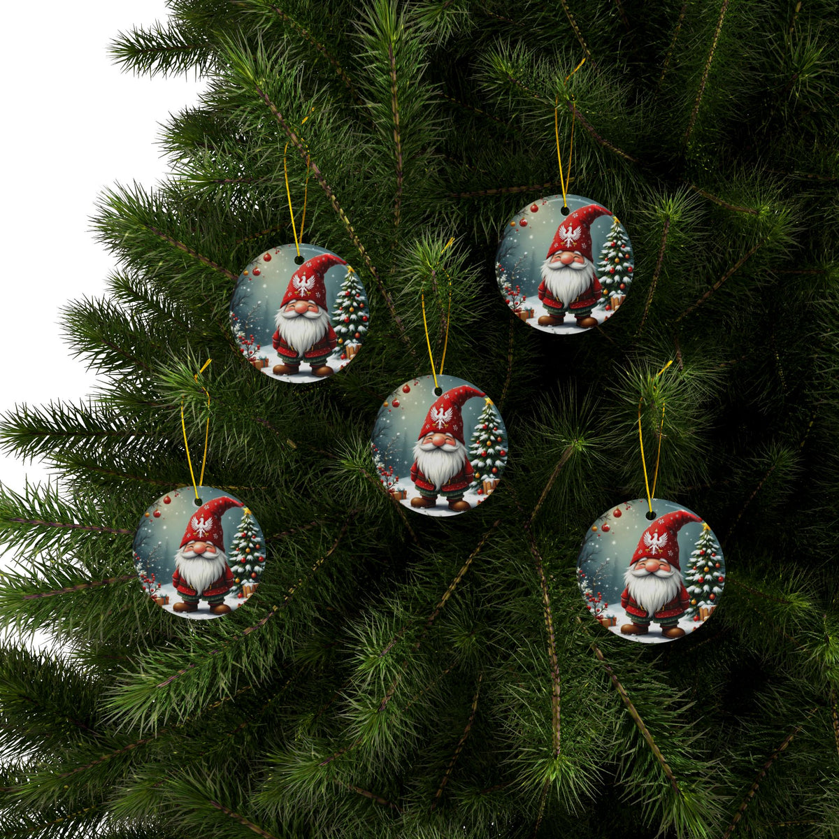 Polish Gnome Christmas Ornament