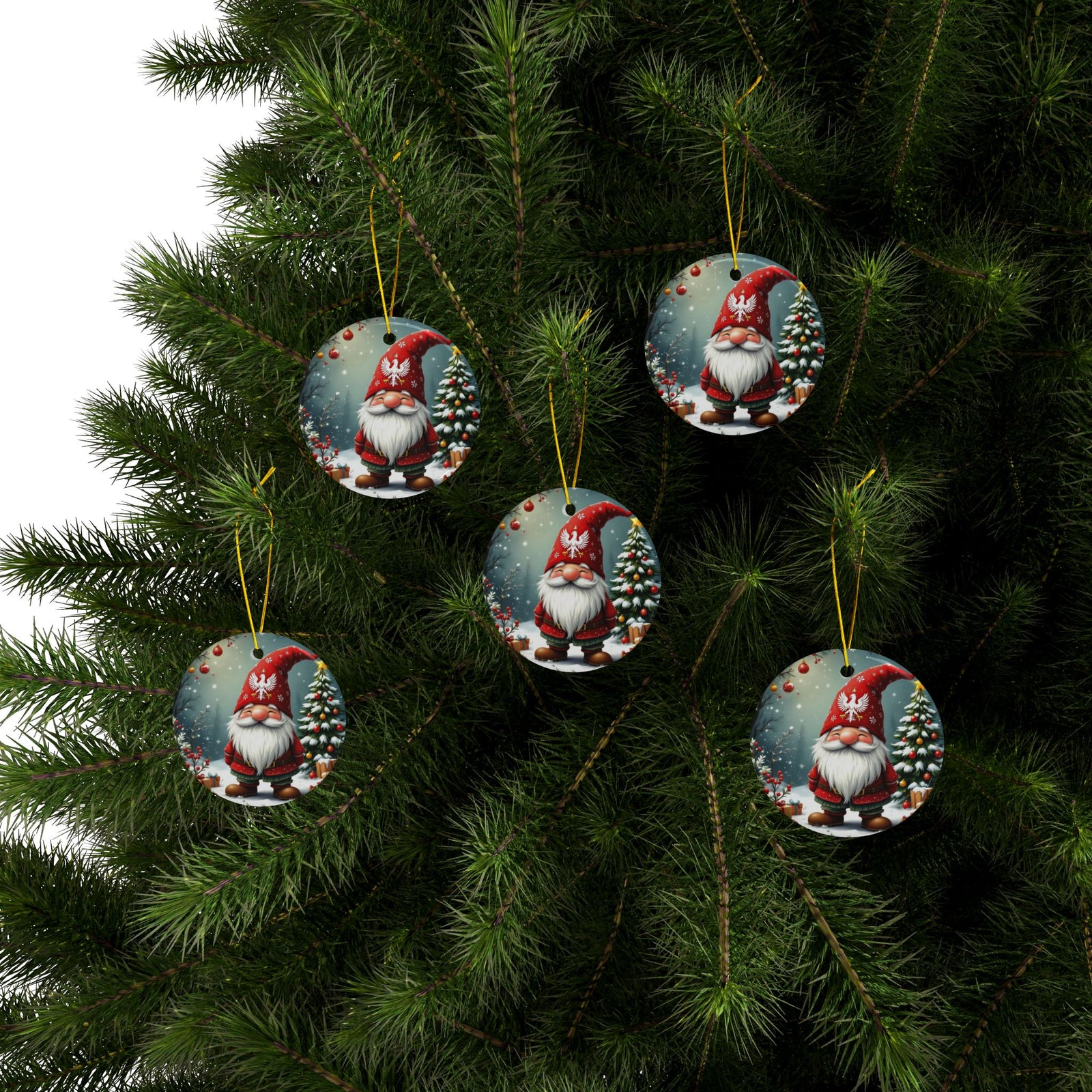 Polish Gnome Christmas Ornament