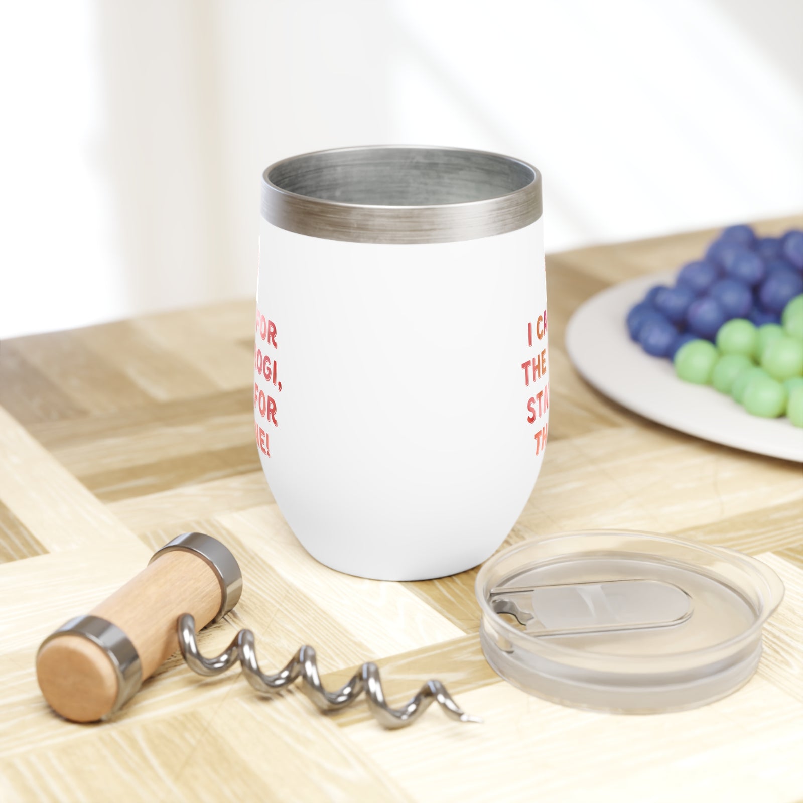 I Came For The Pierogi, Stayed For The Wine Tumbler