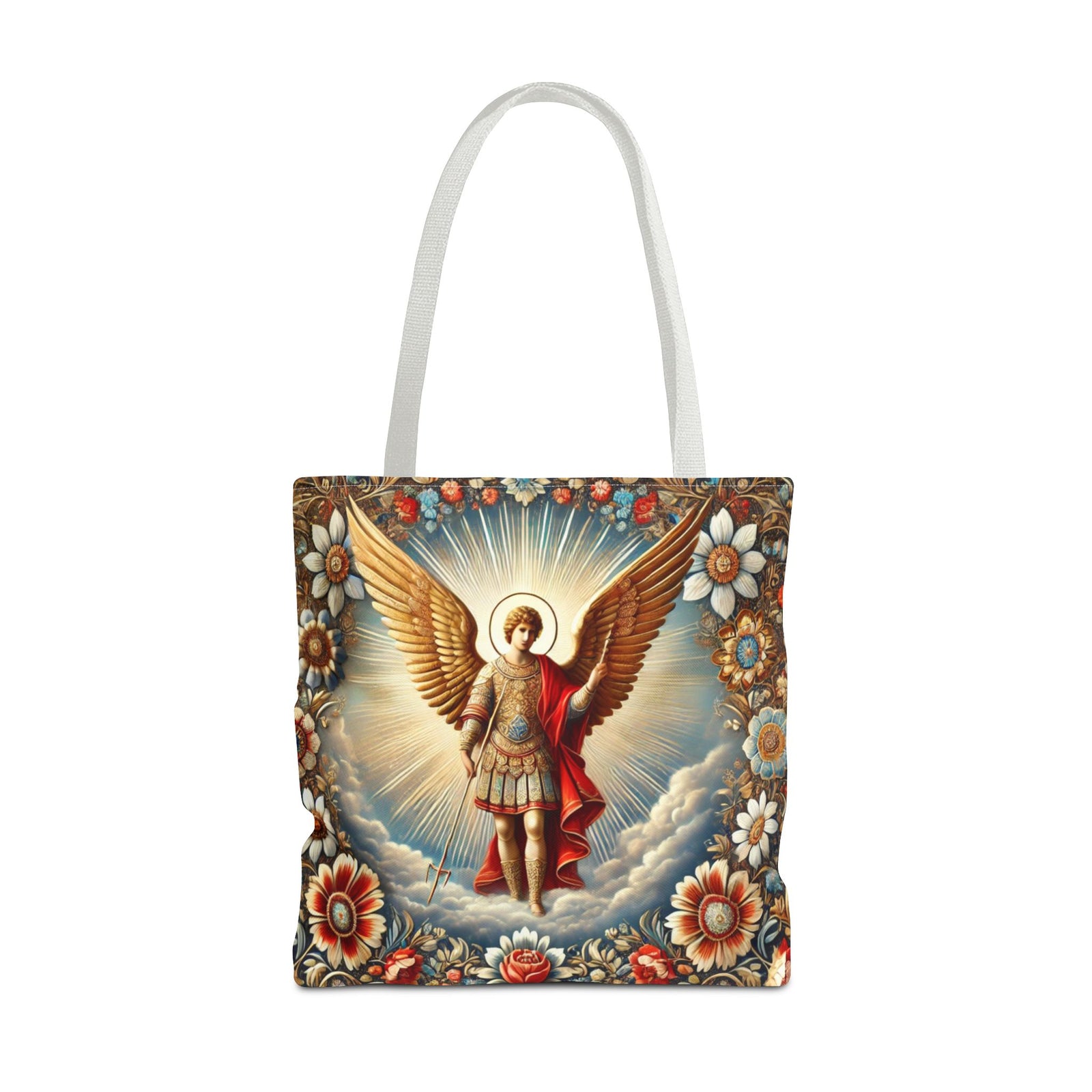 Archangel Michael Heavens Gate Biblical Tote Bag