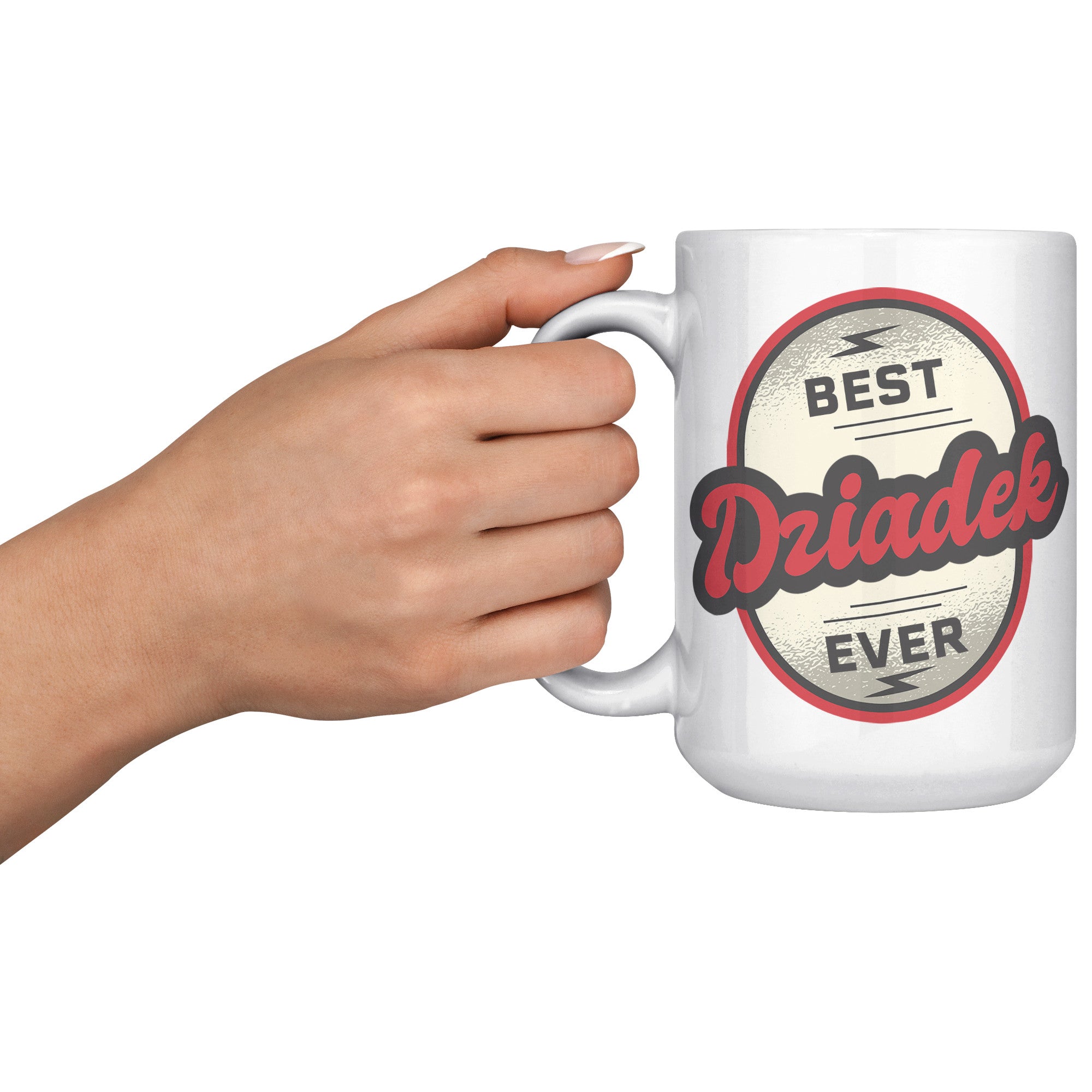 Best Dziadek Ever Coffee Mug Coffee Mugs teelaunch   