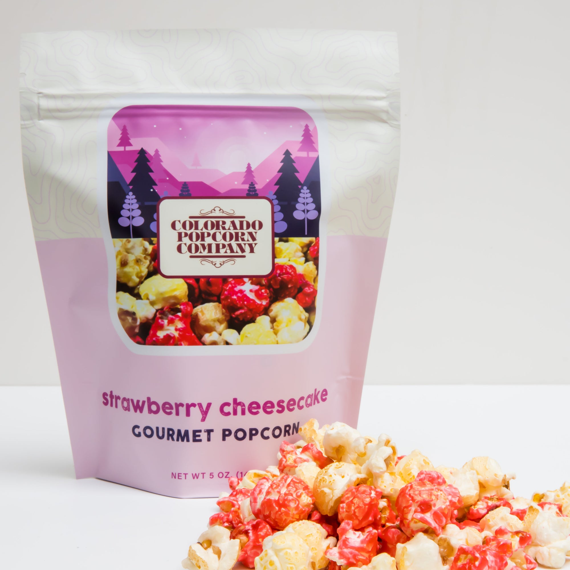 Strawberry Cheesecake Popcorn