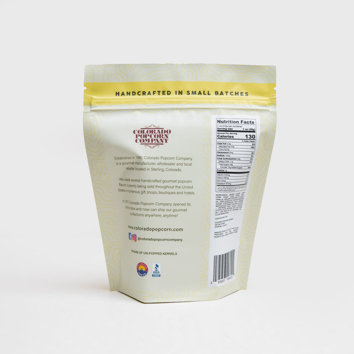 Chocolate English Toffee Popcorn