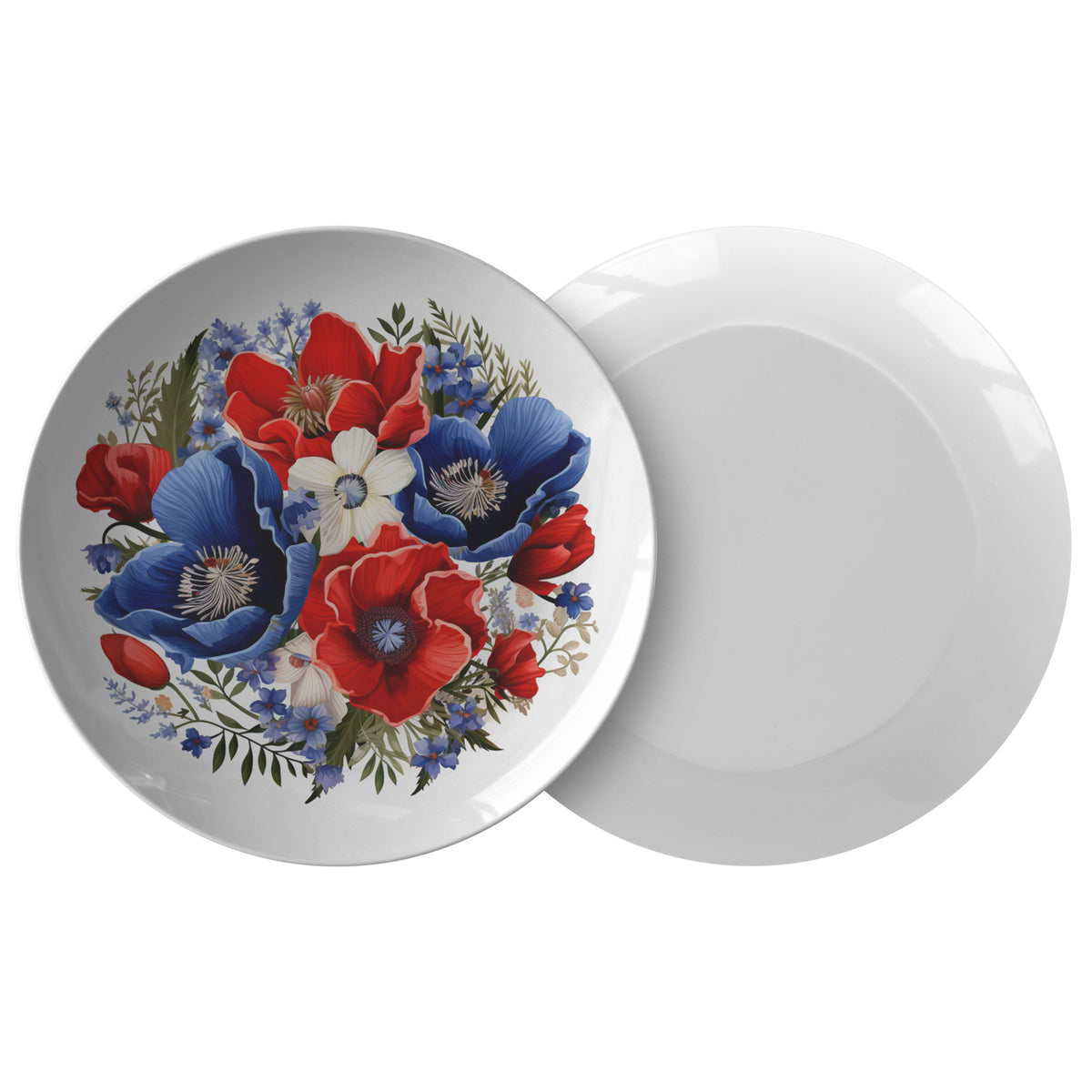 Crocus Scepusiensis &amp; Common Chicory Plate Kitchenware teelaunch Single  