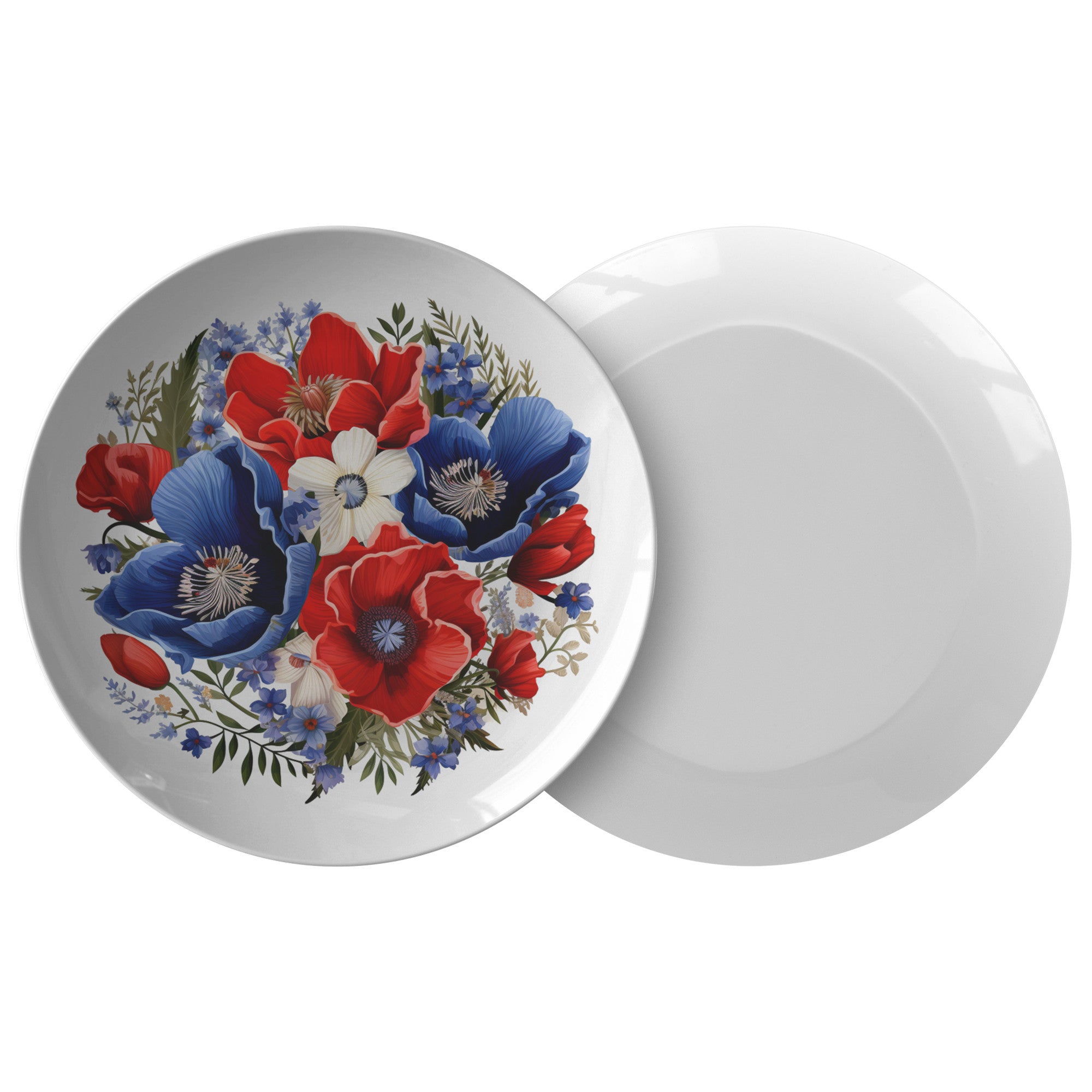 Crocus Scepusiensis & Common Chicory Plate Kitchenware teelaunch Single  
