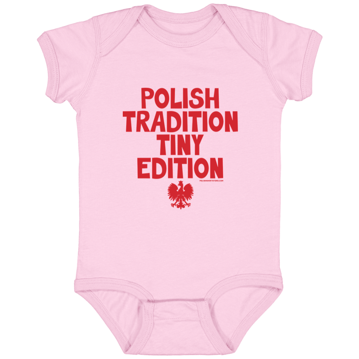 Polish Tradition Tiny Edition Infant Bodysuit Baby CustomCat Pink Newborn 