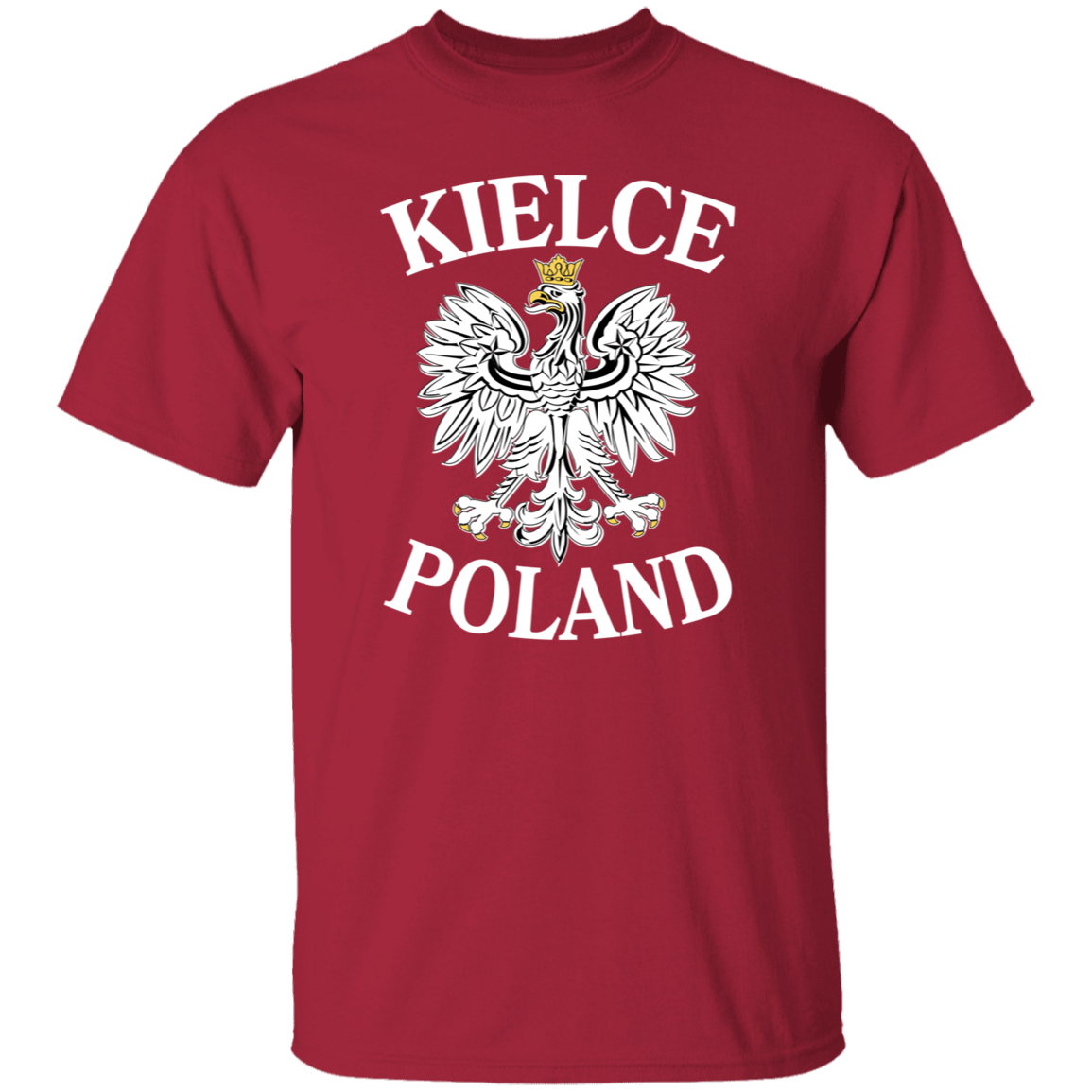 Kielce Poland T-Shirt T-Shirts CustomCat Cardinal S 