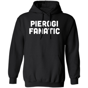 Pierogi Fanatic - G185 Pullover Hoodie / Black / S - Polish Shirt Store