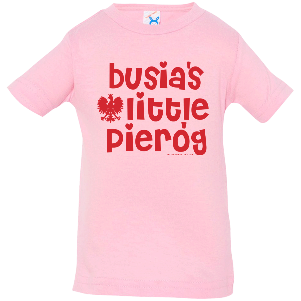 Busia's Little Pierogi Infant & Toddler T-Shirt Apparel CustomCat Infant  T-Shirt Pink 6 Months