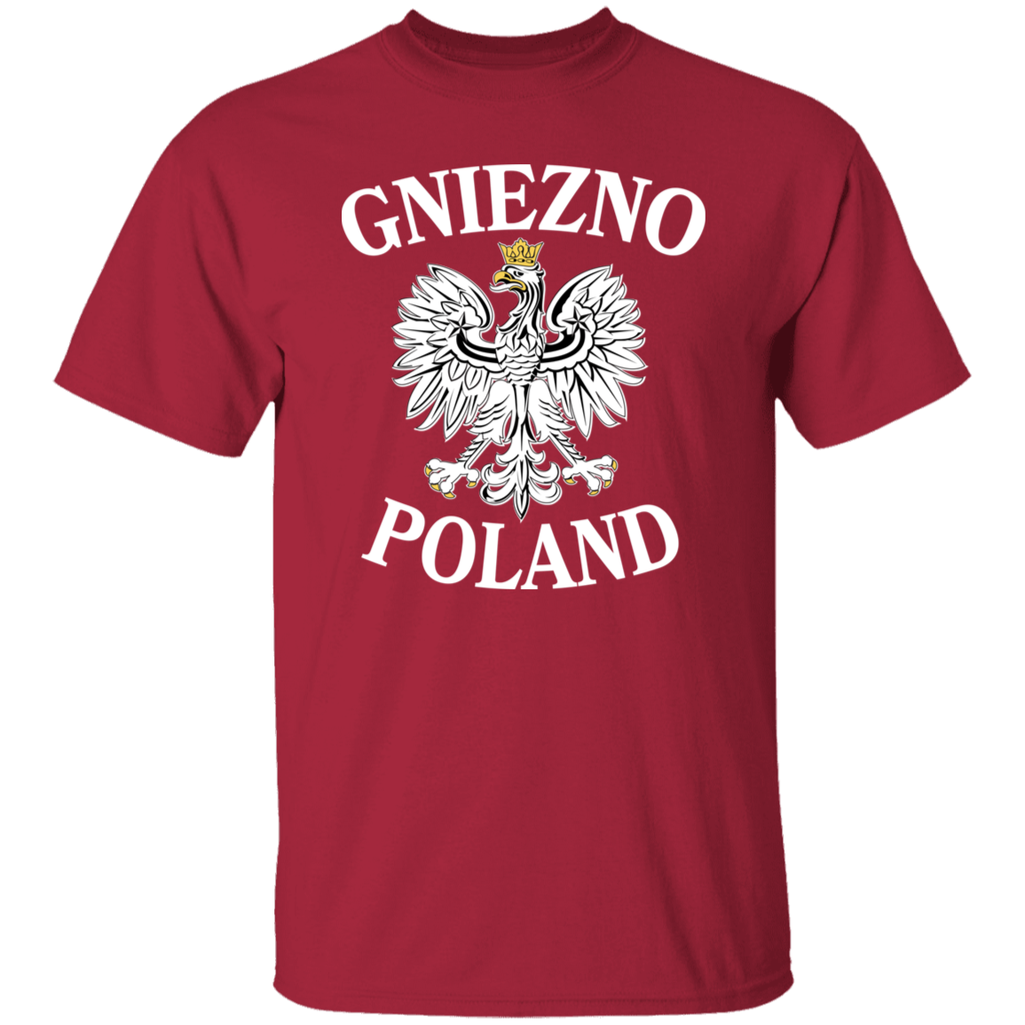 Gniezno Poland T-Shirt T-Shirts CustomCat Cardinal S 