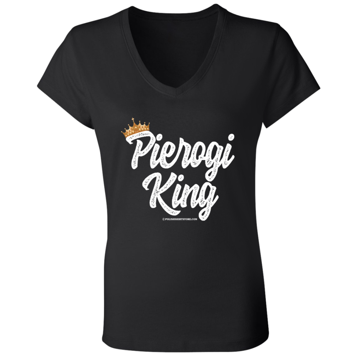 Pierogi King T-Shirt Apparel CustomCat   