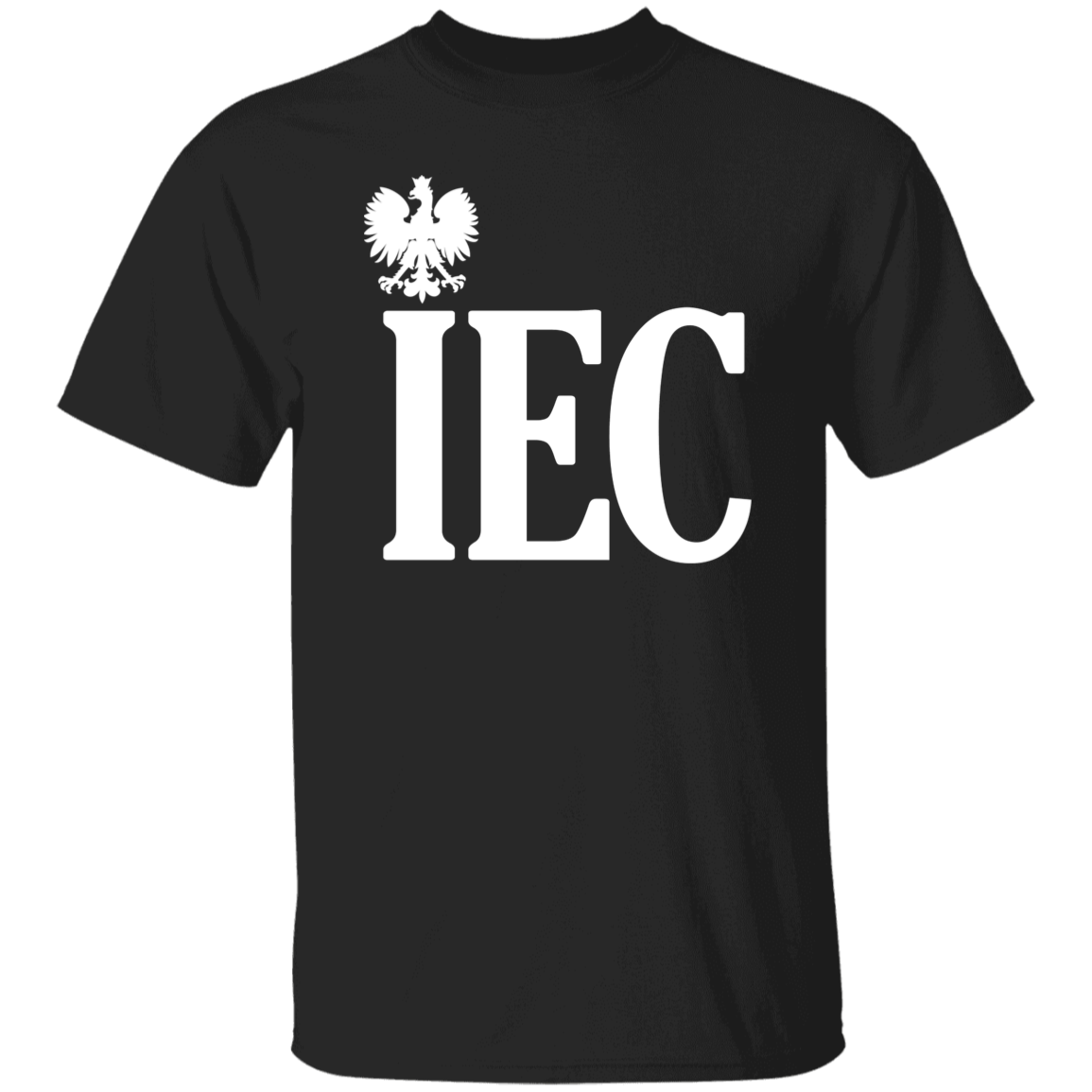 IEC Polish Surname Ending Apparel CustomCat G500 5.3 oz. T-Shirt Black S