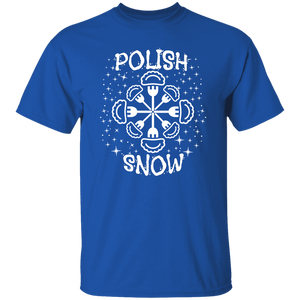 Polish Snow - G500 5.3 oz. T-Shirt / Royal / S - Polish Shirt Store