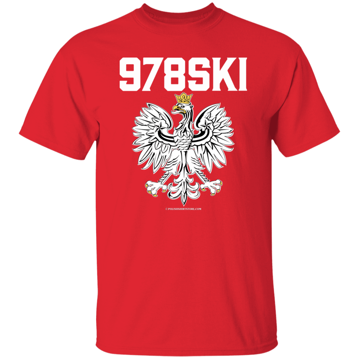 978SKI Apparel CustomCat G500 5.3 oz. T-Shirt Red S