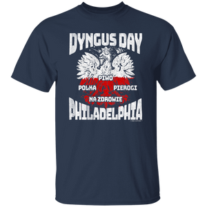 Dyngus Day Philadelphia - G500 5.3 oz. T-Shirt / Navy / S - Polish Shirt Store