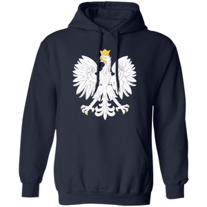 Polish Eagle Hoodie - Navy / S - Polish Shirt Store