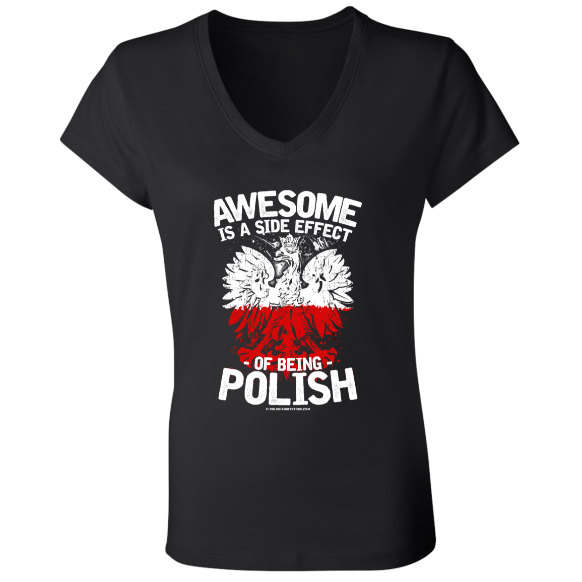 Awesome Is A Side Effect Of Being Polish Apparel CustomCat   