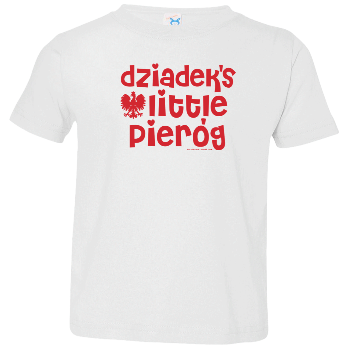 Dziadek&#39;s Little Pierogi Infant &amp; Toddler T-Shirt Apparel CustomCat Toddler T-Shirt White 2T