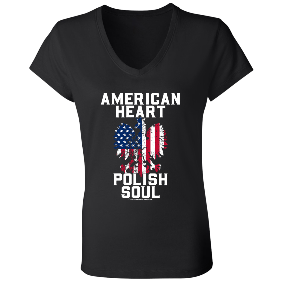 American Heart Polish Soul Apparel CustomCat   