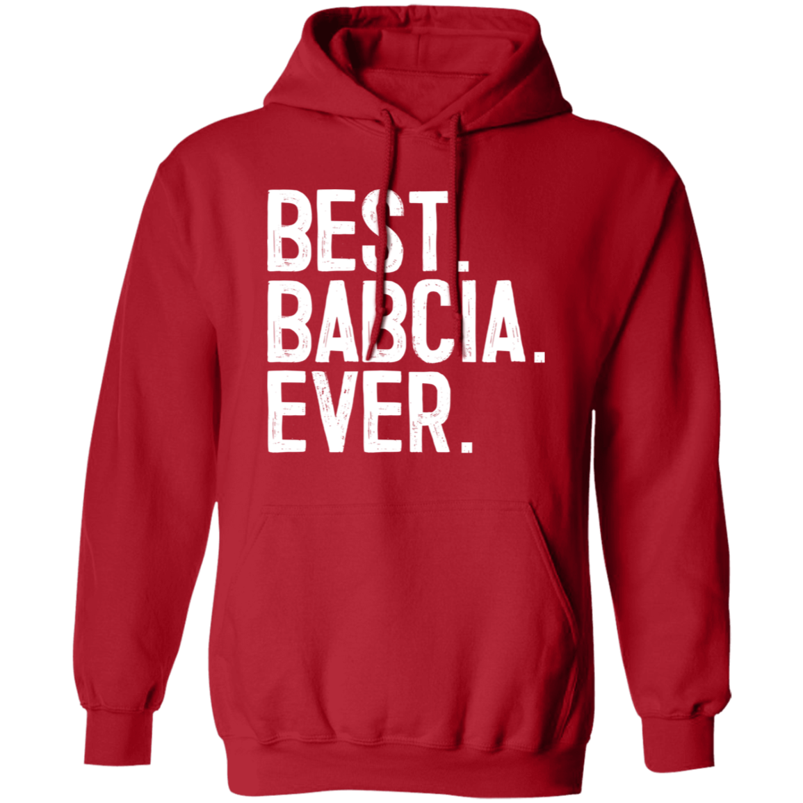 Best Bacia Ever Apparel CustomCat G185 Pullover Hoodie Red S