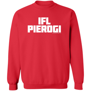 IFL Pierogi - G180 Crewneck Pullover Sweatshirt / Red / S - Polish Shirt Store