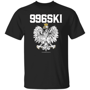996SKI - G500 5.3 oz. T-Shirt / Black / S - Polish Shirt Store