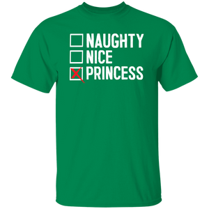 Naughty Nice Princess - Turf Green / S - Polish Shirt Store