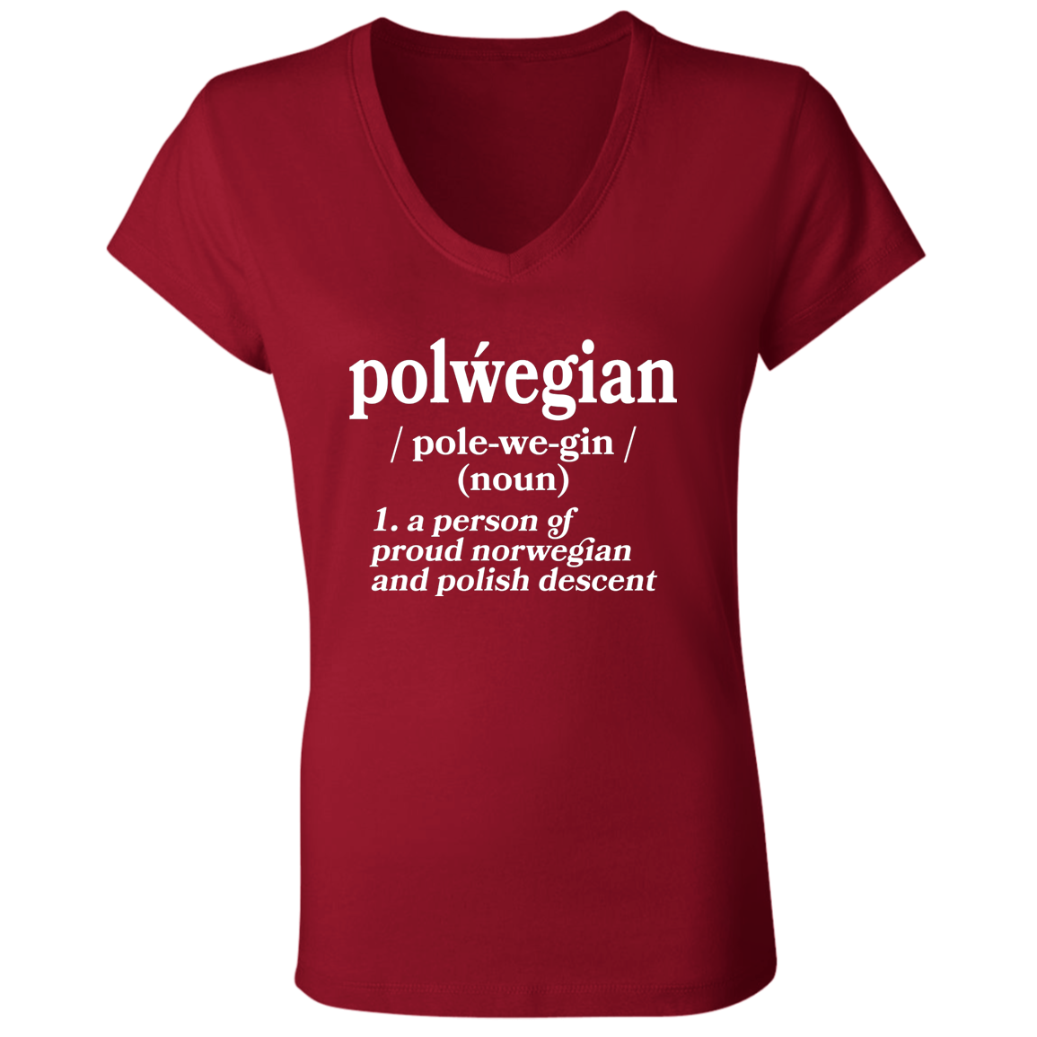 Polwegian - Norwegian and Polish Descent Apparel CustomCat   