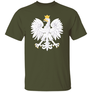 Polish Eagle T-Shirt - Military Green / S - Polish Shirt Store