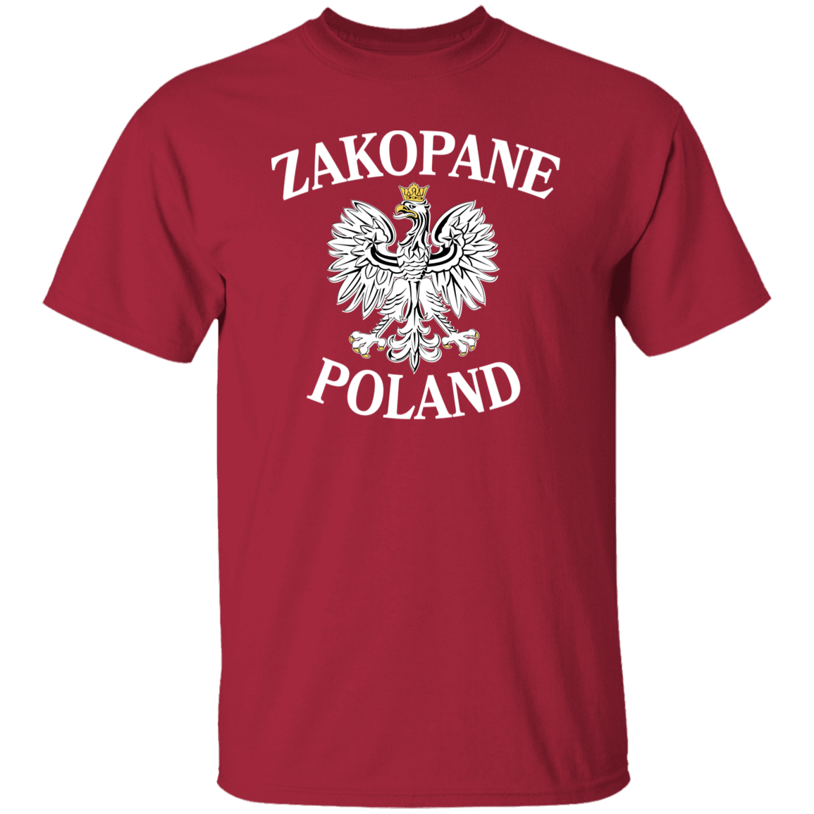 Zakopane Poland T-Shirt T-Shirts CustomCat Cardinal S 