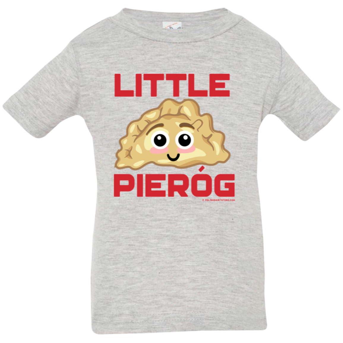 Little Pierog Infant & Toddler T-Shirt Apparel CustomCat Infant  T-Shirt Heather Grey 6 Months