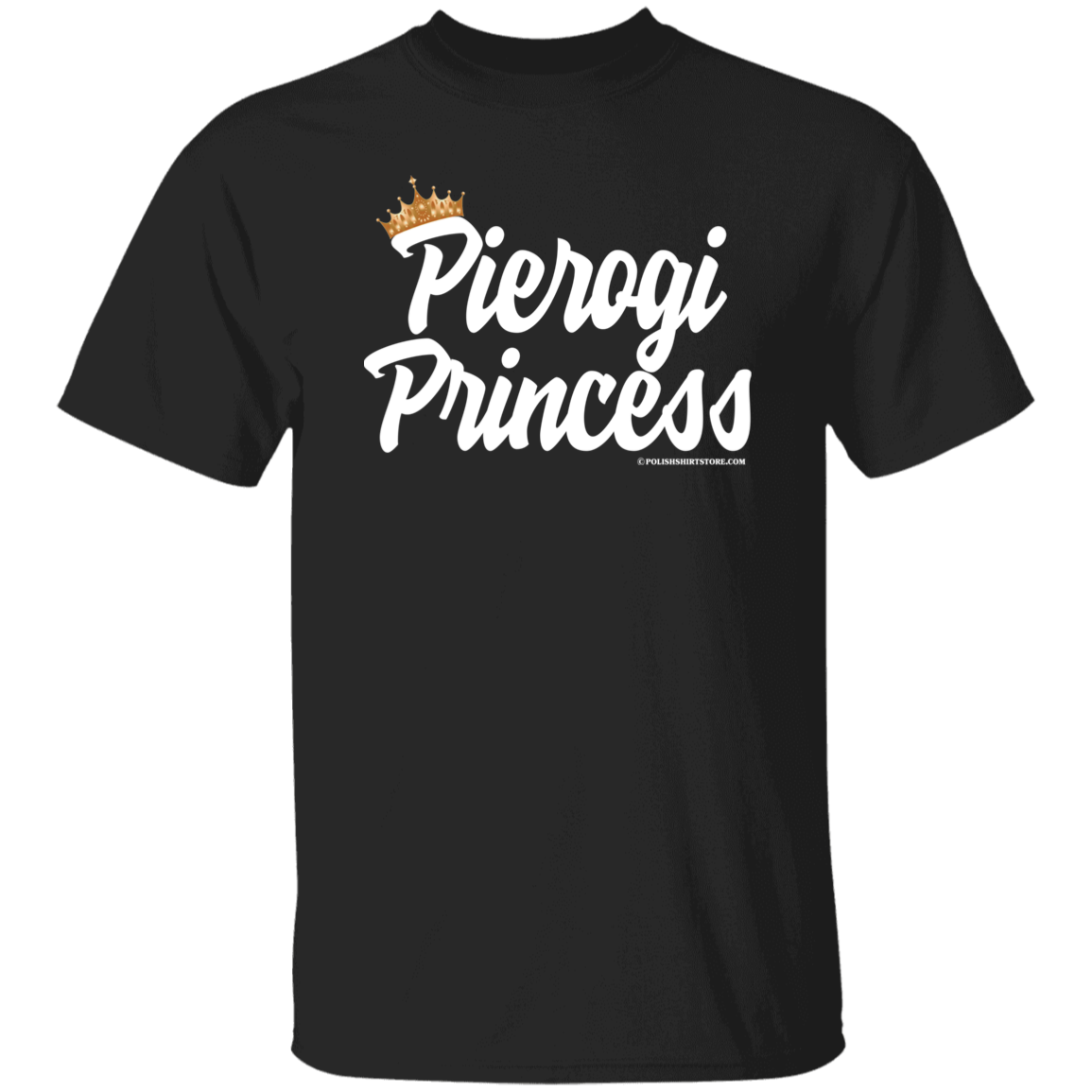 Pierogi Princess T-Shirt Apparel CustomCat G500 5.3 oz. T-Shirt Black S