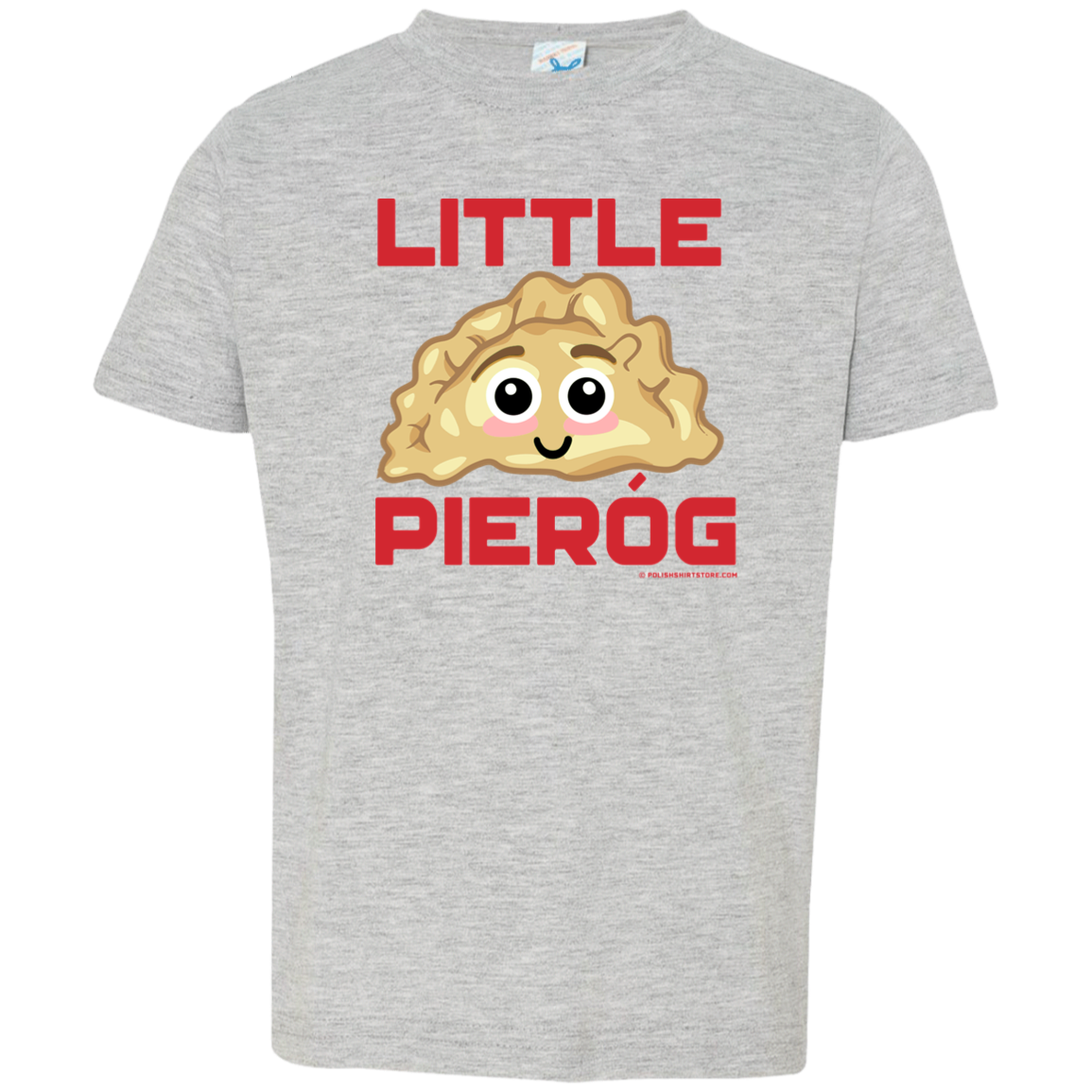 Little Pierog Infant & Toddler T-Shirt Apparel CustomCat Toddler T-Shirt Heather Grey 2T