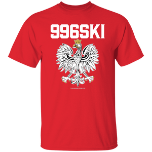 996SKI - G500 5.3 oz. T-Shirt / Red / S - Polish Shirt Store