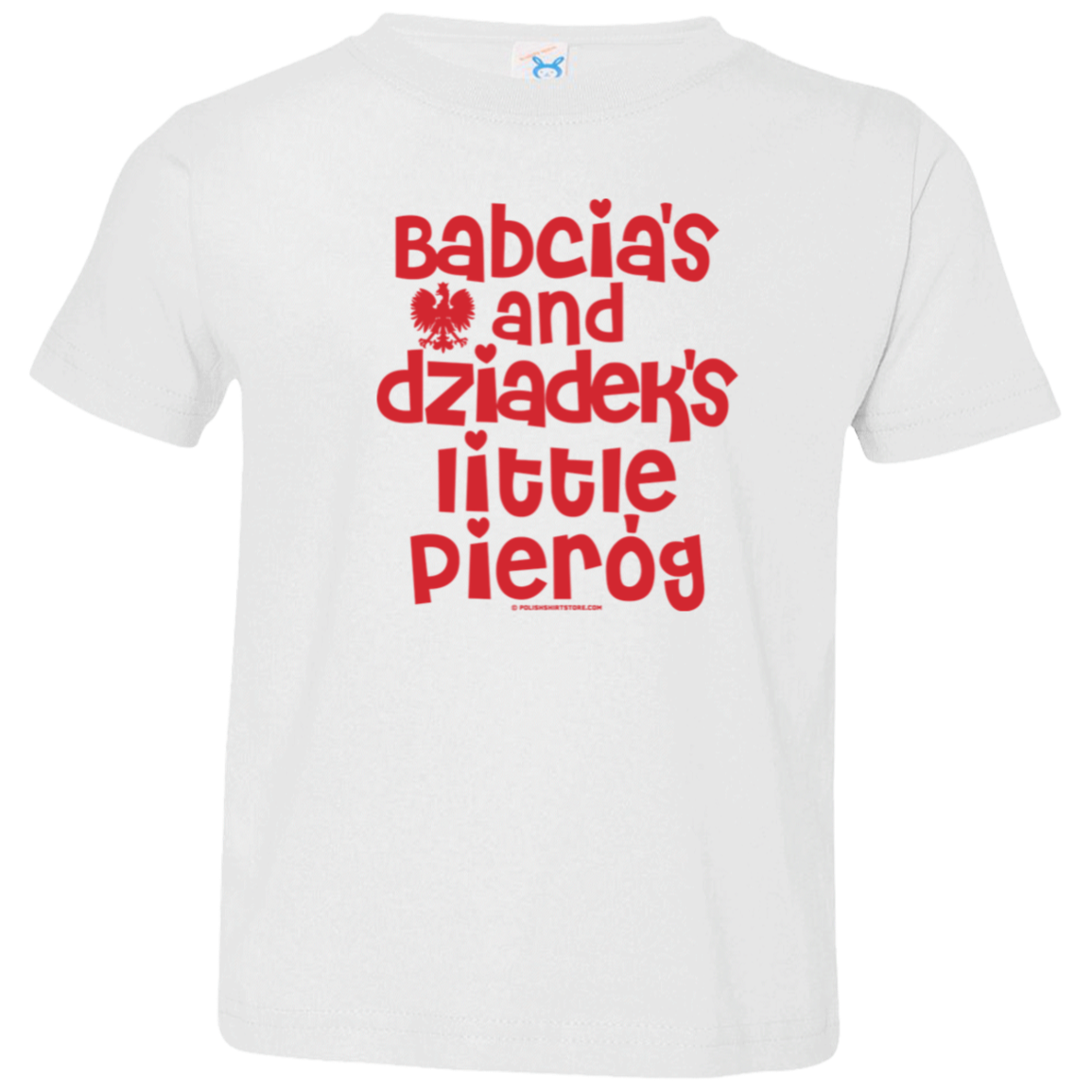 Babcia & Dziadek's Little Pierog Infant & Toddler T-Shirt Apparel CustomCat Toddler T-Shirt White 2T