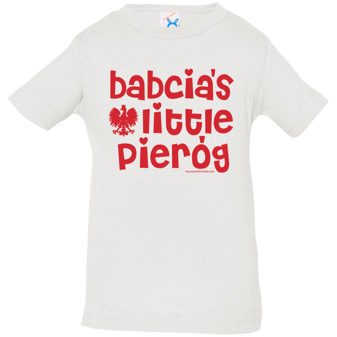 Babcia&#39;s Little Pierogi Infant &amp; Toddler T-Shirt Apparel CustomCat Infant  T-Shirt White 6 Months