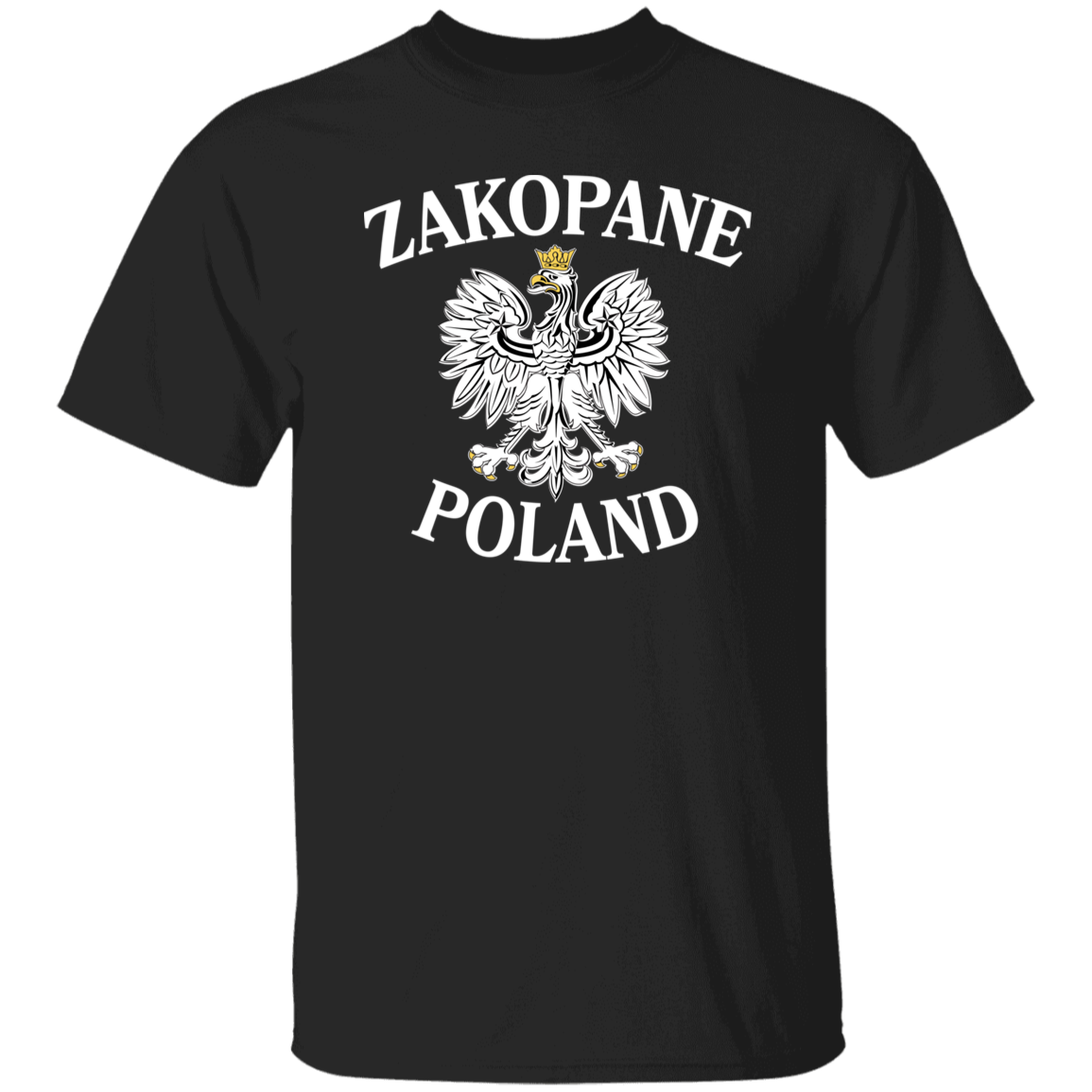 Zakopane Poland T-Shirt T-Shirts CustomCat Black S 