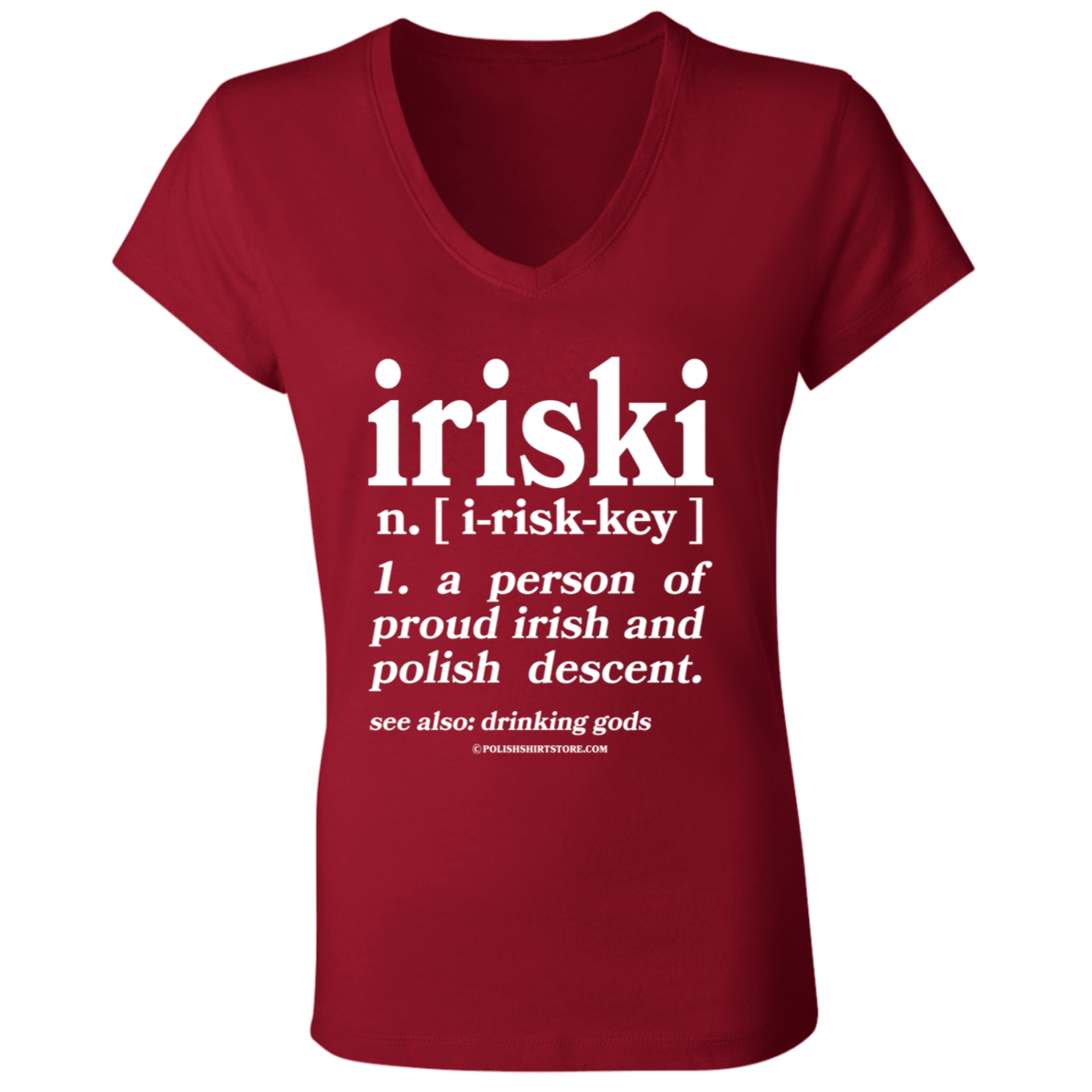 Iriski A Person Of Irish Polish Descent Apparel CustomCat   