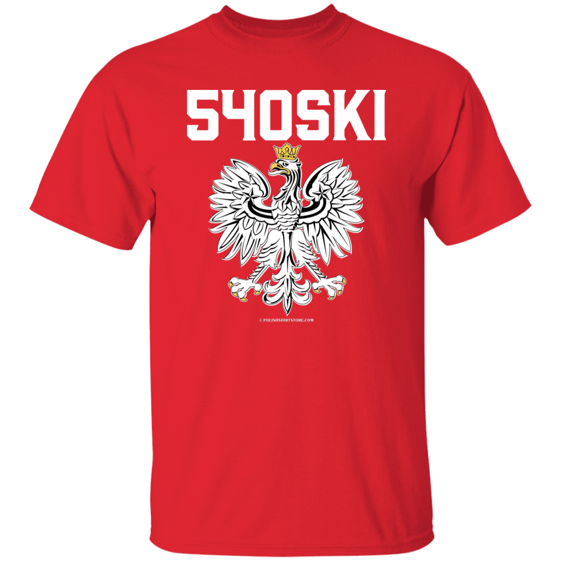 540ski Apparel CustomCat G500 5.3 oz. T-Shirt Red S
