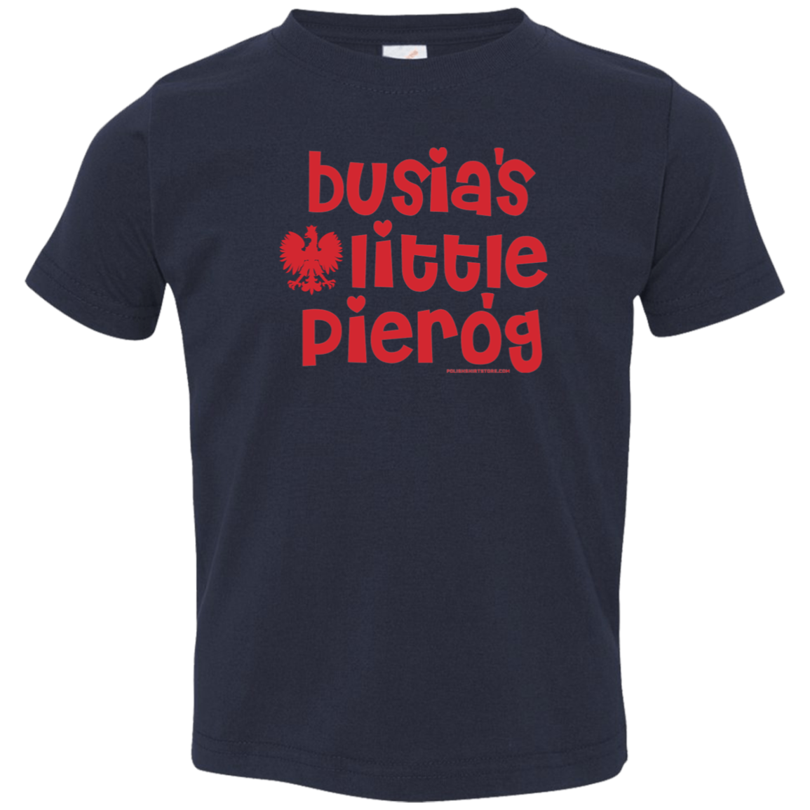 Busia's Little Pierogi Infant & Toddler T-Shirt Apparel CustomCat Toddler T-Shirt Navy 2T