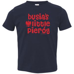 Busia's Little Pierogi Infant & Toddler T-Shirt - Toddler T-Shirt / Navy / 2T - Polish Shirt Store