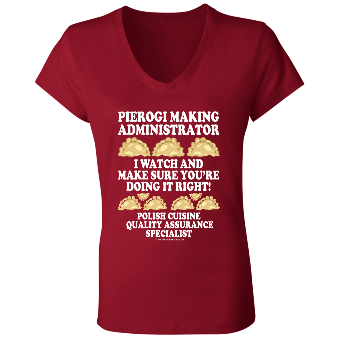 Pierogi Making Administrator Quality Assurance Specialist Apparel CustomCat   