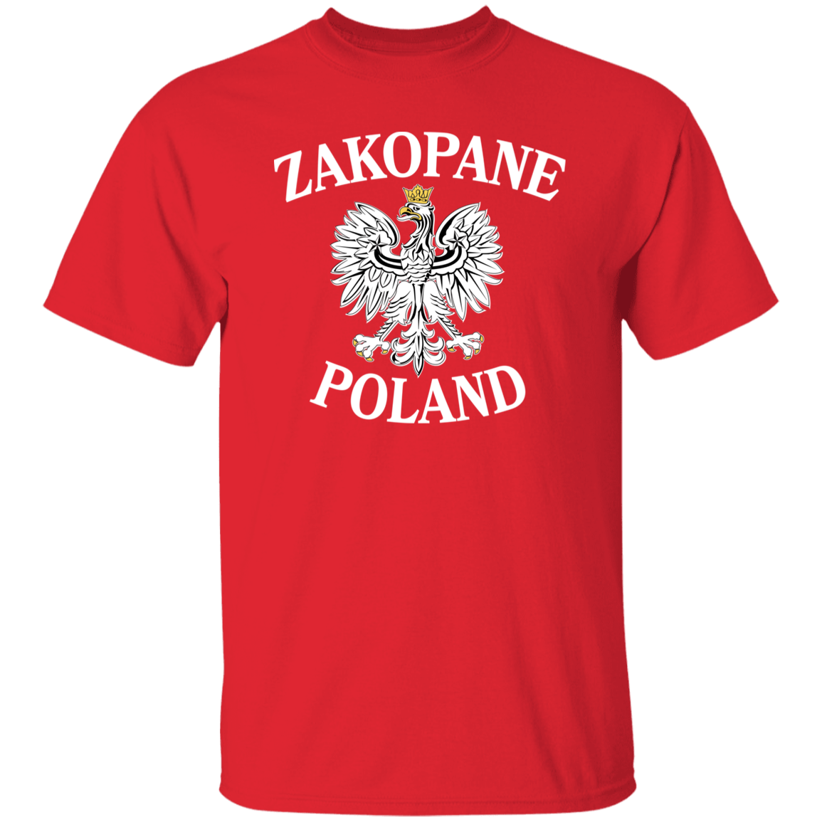Zakopane Poland T-Shirt T-Shirts CustomCat Red S 