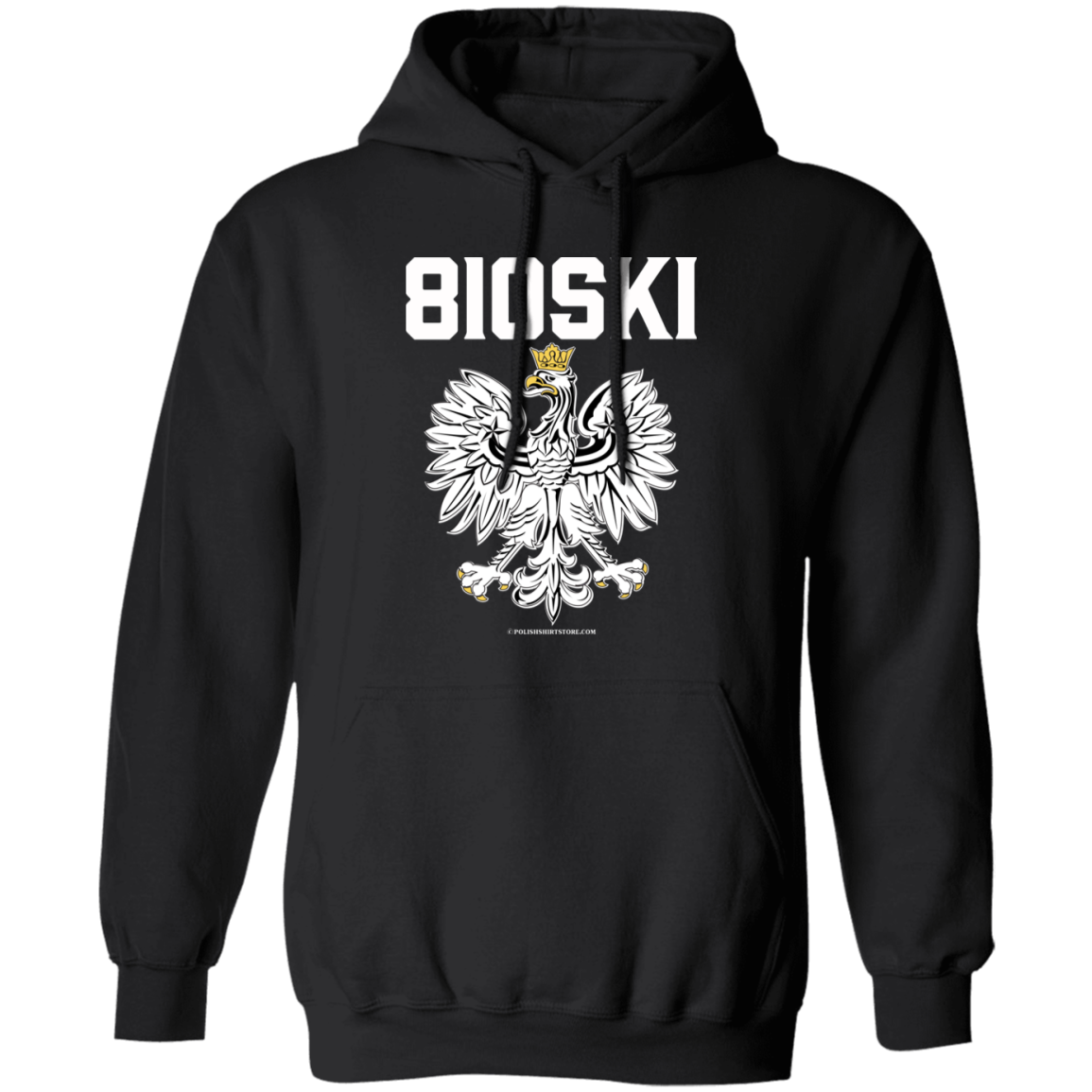 856ski Apparel CustomCat G185 Pullover Hoodie Black S