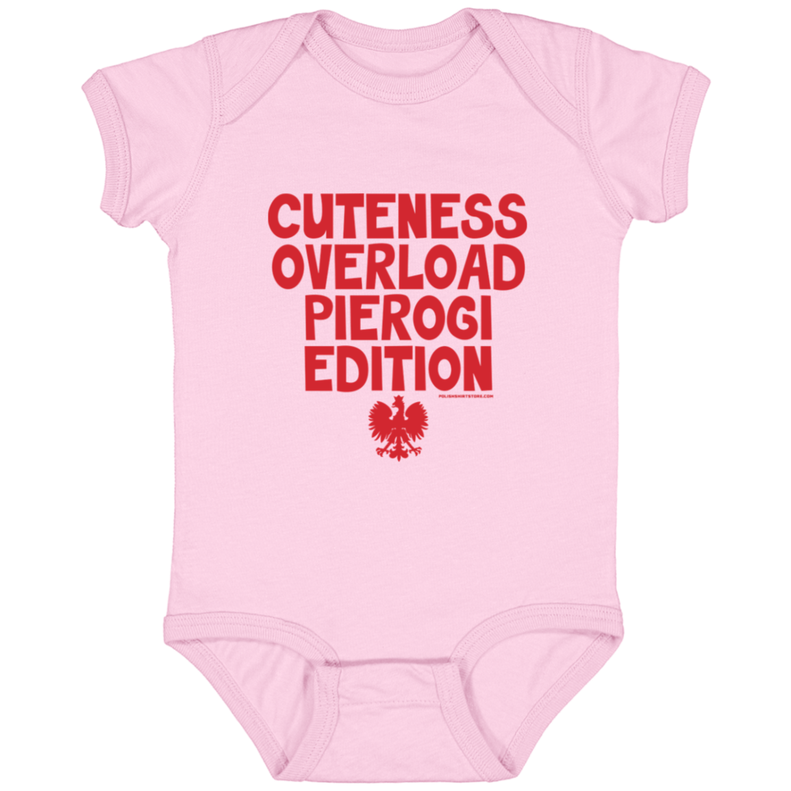 Cuteness Overlaod Pierogi Edition Infant Bodysuit Baby CustomCat Pink Newborn 