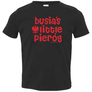 Busia's Little Pierogi Infant & Toddler T-Shirt - Toddler T-Shirt / Black / 2T - Polish Shirt Store